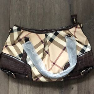*Brand New* Plaid Purse